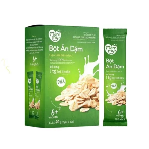 Bột ăn dặm gạo sữa Yến mạch Mămmy