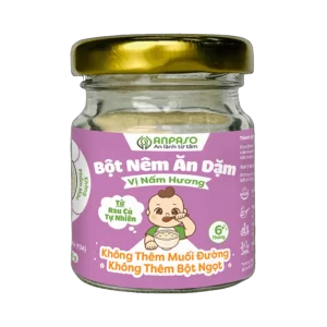 Bột nêm ăn dặm Anpaso vị nấm hương 60g