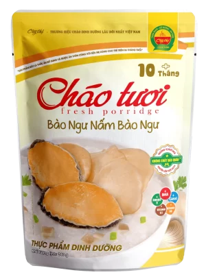 Cháo tươi bào ngư nấm bào ngư