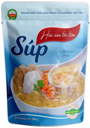 Súp hải sản tóc tiên