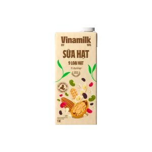 Sữa hạt 9 loại hạt ít đường Vinamilk hộp 1L