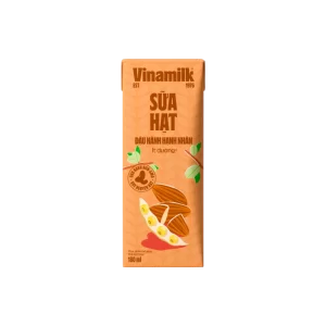 Sữa hạt đậu nành hạnh nhân VNM hộp 180ml