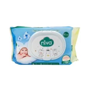 Khăn ướt NIVA BABY gói 80 miếng NB1