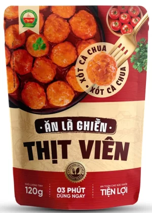 Thịt viên xốt cà chua
