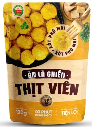 Thịt viên xốt phô mai