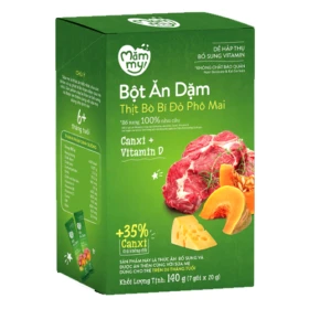 Bột ăn dặm thịt bò Mămmy
