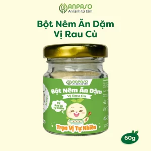 Bột nêm ăn dặm Anpaso vị rau củ 60g