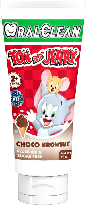 Kem đánh răng Oral Clean Tom&Jerry Choco Brownie hương socola