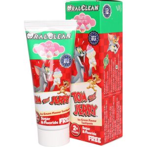 Kem đánh răng Oral Clean Tom&Jerry Tutti-Frutti