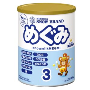 Sản phẩm dinh dưỡng công thức Megmilk Snow Brand Snowmilkmegmi 3 (Dành cho trẻ từ 3 tuổi trở lên) 900Gx6