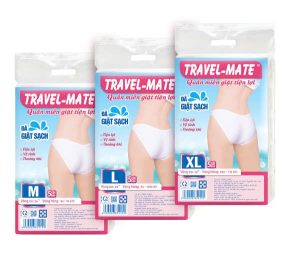 Quần lót miễn giặt TRAVEL-MATE Nữ L