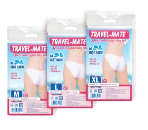 Quần lót miễn giặt Travel-Mate Nữ L