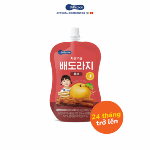 Nước ép lê cát cánh và hồng sâm Bebecook