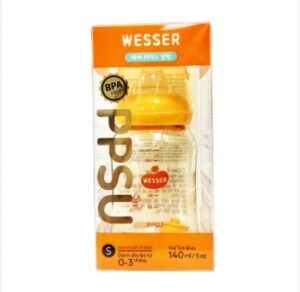 Bình sữa cổ thường Wesser PPSU 140ml