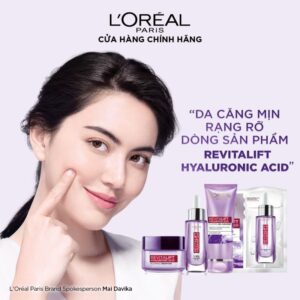 L'Oreal Paris sữa rửa mặt dạng gel Revitalift Hyaluronic 100ml