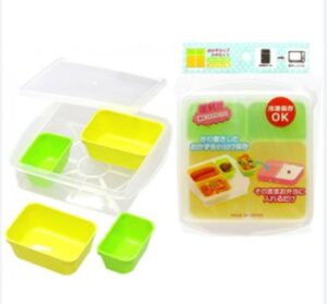 Konbini Hộp 4 khay chia đồ ăn dặm Yamada