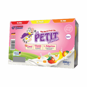 Phômai vị trái cây (Dâu-Chuối-Mơ) 50g