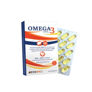 OMEGA3 Hỗ trợ bổ sung DHA cho cơ thể Hộp 3 vỉ