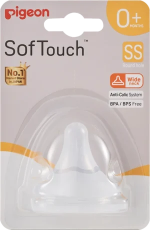 Vỉ Núm Ty Softouch Pigeon size SS
