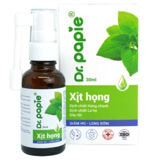 Xịt họng Dr.Papie Chai 30 ml