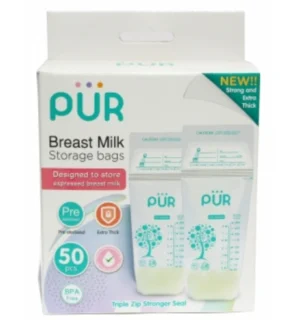 Pur Túi trữ sữa Pur, loại 50 túi