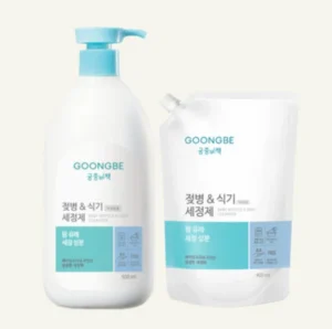 Nước rửa bình sữa Goongbe 400ml (Dạng túi)