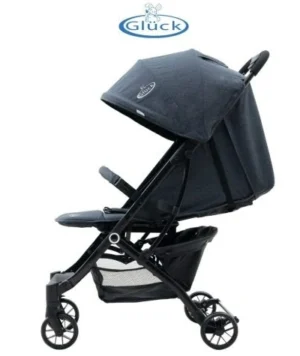 Xe đẩy đa năng gấp gọn Gluck C58 (màu xanh than/xám)