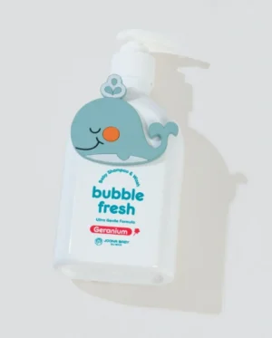 Sữa tắm gội tạo bọt cho bé Bubble Fresh hương phong lữ chai 350ml