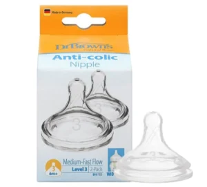 Set 2 ti thay thế bình sữa cổ rộng số 3 cho trẻ  (6 -9 tháng) dòng Plus