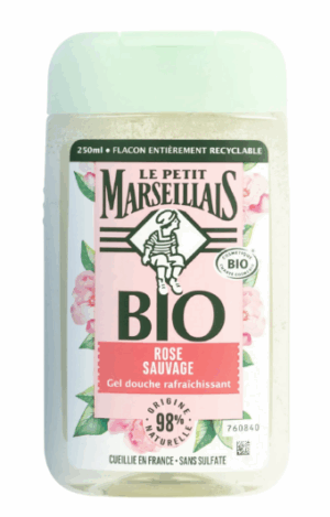 Sữa Tắm 98% Hữu Cơ Le Petit Marseillais Hương Hoa Hồng Dại 250ml (Cái)