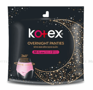 BVS Kotex Ban Đêm dạng quần cỡ M/L 2x16