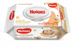 Khăn ướt Huggies dưỡng ẩm 72 x 12