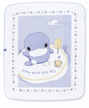 Tấm lót chống thấm cotton phủ cao su KU2195 72cmx90 cm