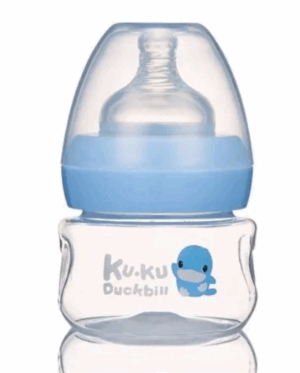 KU5934 bình sữa cổ rộng nhựa pp kuku - 90ml
