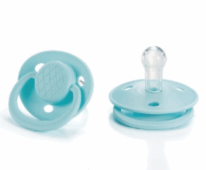 KU5521-001 Ti ngậm ku-plus cho bé từ 0-6 tháng tuổi xanh ngọc