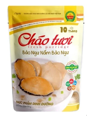 Cháo tươi bào ngư nấm bào ngư