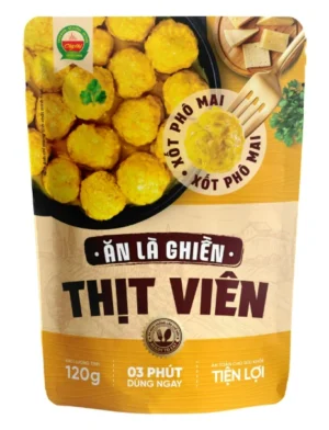 Thịt viên xốt phô mai