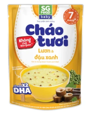 Cháo tươi baby lươn đậu xanh 240gr ,SG