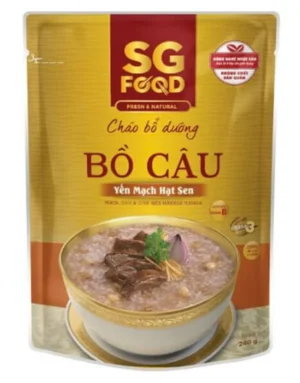 Cháo bổ dưỡng bồ câu yến mạch hạt sen 240g SGF