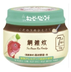 "Thức ăn bổ sung Cháo cá tráp (Kewpie) 70g"