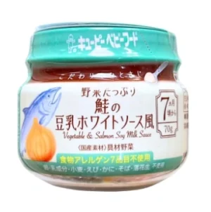 Thức ăn bổ sung súp cá hồi nấu với rau củ và sữa đậu nành 70g