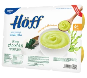 Cháo sữa Bổ sung tảo xoắn Spirulina HӦff -  55gr