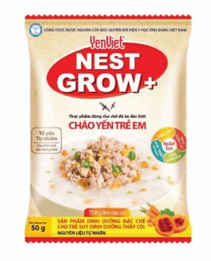 Cháo Yến Trẻ Em -Vị Thịt Bằm 50g