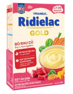 Bột AD Ridielac Gold bò rau củ HG 200g.