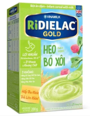 Bột AD Ridielac Gold heo bó xôi HG 200g.
