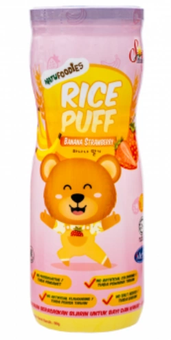Bánh Natufoodies rice puff - vị dâu chuối