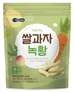 Bánh gạo que vị rau củ Bebecook 25g