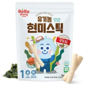 Bánh gạo lứt hữu cơ Bebedang vị Rong biển