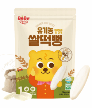 Bánh gạo miếng hữu cơ Bebedang vị Truyền thống