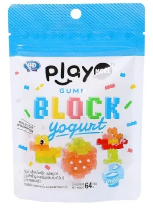 Kẹo Dẻo Xếp Hình Vị Sữa Chua Playmore 64g